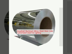 안오디제 알루미늄 거울 장 은 색상 맞춤 사용 된 조명