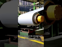 염색으로 코팅된 알루미늄 코일 생산