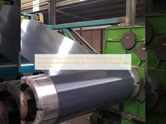 알루미늄 합금 3003 1.00mm 두께 건축물 전면 페인트 알루미늄 코일 커튼 벽 벽면 패널 생산