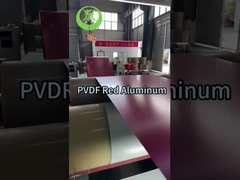 PVDF 레드 알루미늄