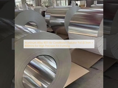 고정밀 지느러미 형성을위한 알루미늄 합금 8011 에어컨 라디에이터 호일 (0.1mm × 800mm)