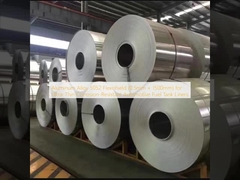 알루미늄 합금 5052 초 얇은 부식 방지 자동차 연료 탱크 라이너 용 플렉시 시드 (0.5mm × 1500mm)