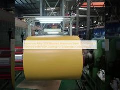 매달린 천장 패널용 PVDF 코팅이 적용된 알루미늄 합금 1050 브러시 알루미늄 시트(0.6-1.2mm × 1150mm)