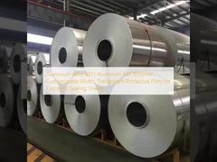 화장품 씰링 시트용 알루미늄 합금 8011 알루미늄 호일(0.02mm, 맞춤형 폭, 투명 보호 필름)