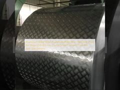 알루미늄 합금 5052 알루미늄 플레이트 선박용 미끄럼 방지 데크 플레이트(2.0–4.0 mm | 엑스트라 와이드 커스텀 | 5리브 미끄럼 방지 패턴)