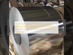 알루미늄 합금 1100 알루미늄 코일 외벽 장식 스트립 (0.8 mm | 사용자 정의 폭 | PVDF 부식 방지 코팅)