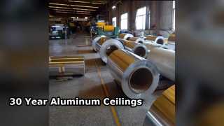 30년 내구성과 경량의 알루미늄 천장판