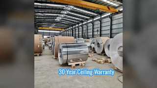 내구성이 뛰어난 알루미늄 천장 시트 30년 보증