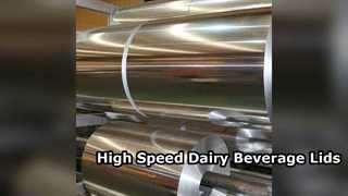 8011 알루미늄 호일 유제품 음료 뚜껑 신선도 밀봉