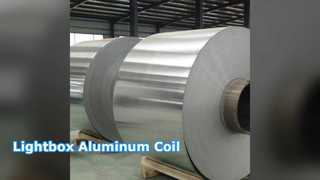 라이트박스용 내구성이 뛰어난 알루미늄 코일