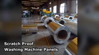 세탁기용 내구성 있는 알루미늄 패널