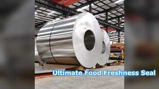 8011 알루미늄 호일 식품 포장 신선도 인감