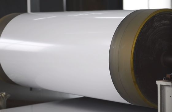금속 상용 지붕 합금 3003 Ral 7047 PVDF 레이크 알루미늄 엽 0.75mm x 48' 전차 알루미늄 코일