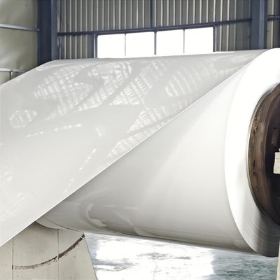 합금 3105 흰색 0.65mm 두께 300mm 너비 PE 전 페인트 알루미늄 코일