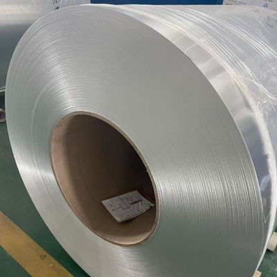 레이크 된 알루미늄 코일 투명한 색상 AA3003 H24 0.3mm 콘덴시터 껍질에 사용되는 두께