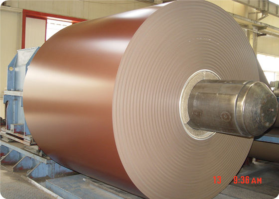 합금 1050 H18 0.35mm X 1220mm Ral 컬러 코팅 알루미늄 시트 ACP - 알루미늄-플라스틱 복합 패널 생산