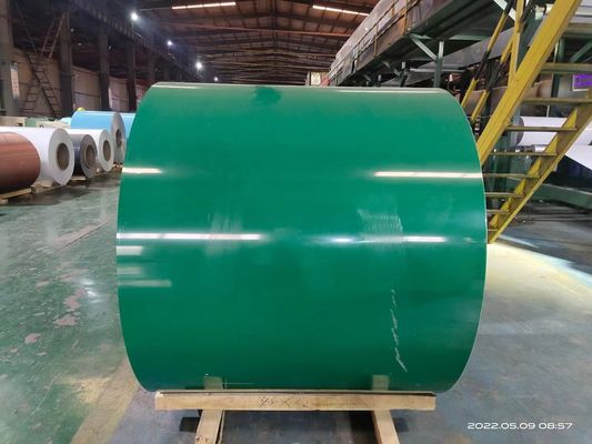 AA3003 H24 1.0MM 공장 건물 지붕을 위한 미리 칠한 알루미늄 코일