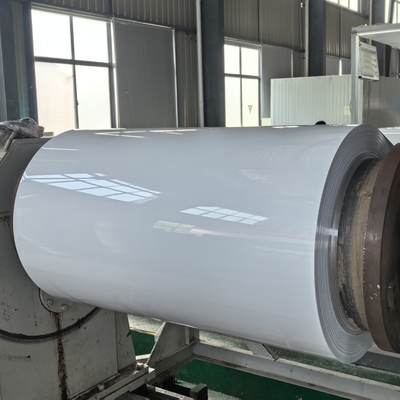 2.4mm 두께 & 1250mm 폭 폴리에스터 사전 도장 알루미늄 코일, 캠핑 캡슐 제작에 사용
