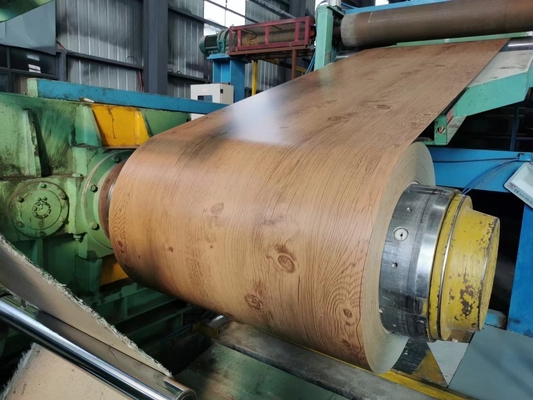 합금 1060 H34 0.40mm x 1220mm 목재 곡물 코팅 알루미늄 ACP를위한 알루미늄 시트 - 알루미늄 플라스틱 복합 패널