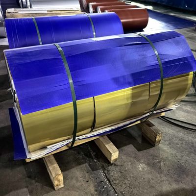 지붕 시스템용 컬러 알루미늄 호일 (AA1050/1060/1100 합금, 0.11mm 게이지)