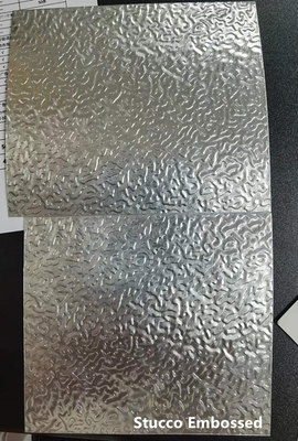 주름 패턴 프리 코팅 된 알루미늄 시트 전파 알루미늄 코일 0.50mm 두께