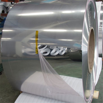 양극 산화 미러 알루미늄 코일 1085 H18, 0.6mm 두께 95% 반사율, 태양열 집열기용
