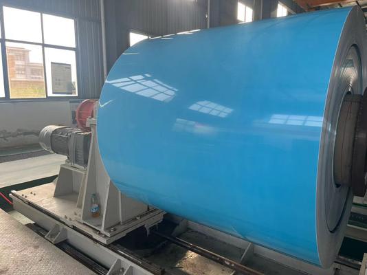 알루미늄 합금 3003 2.00mm 두께 커튼 벽을위한 건축 사전 페인트 알루미늄 코일 정면 패널 생산