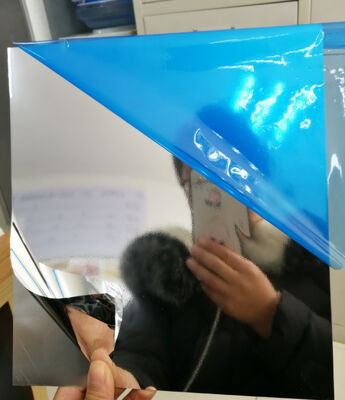 Alloy 1085 1.00mm Thickness Silver Aluminum Mirror Sheet With Reflectivly Above 96% For Solar Energy Panel Making
