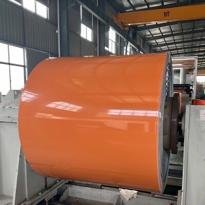 0.8mm 밝은 오렌지 알루미늄 코일 눈길을 끄는 채널 문자 및 라이트 박스