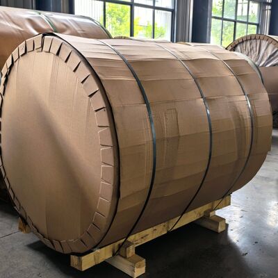 .032 * 18' 두쪽 다 칠 알루미늄 굴뚝 코일 톱니없는 굴뚝 시스템