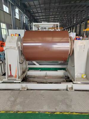 지붕용 컬러 코팅 알루미늄 시트 합금 3105 PPG 페인트 Kynar PVDF 무광 회색 Ral 7046 사전 도장 코일 0.05인치 두께 49인치 폭