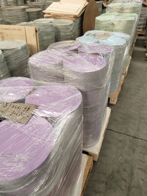 AA1100 O 0.7*315mm  프리페인티드 알루미늄 디스크  단면 컬러 코팅, 코팅 두께는 주방용 조리기구에 대해 18 미크론 이상