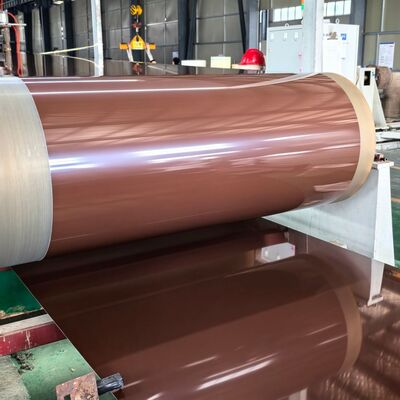 0.5mm 0.7mm 두께 PE/PVDF 코팅 사전 도장 알루미늄 시트 금속 지붕 골함석 패널용