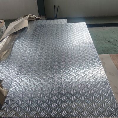 도구 상자용 알루미늄 합금 1050 알루미늄 검사기 플레이트 | 두께 1.2~3.0mm | 폭 1000~1500mm | 5바 또는 다이아몬드 패턴 | 밀 마감 또는 광택 처리